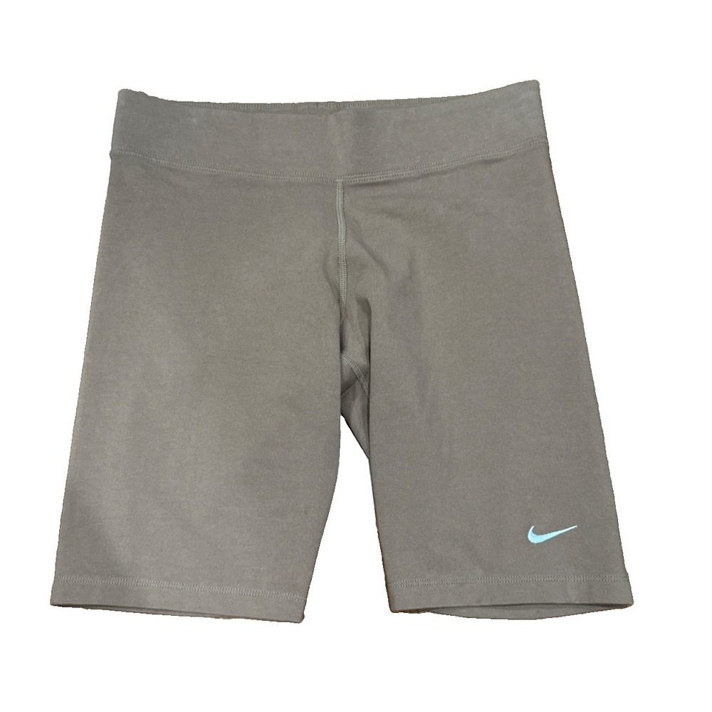 Nike Sportswear Classic High-Waisted Biker Shorts in Dusty Cactus Womens Sz M